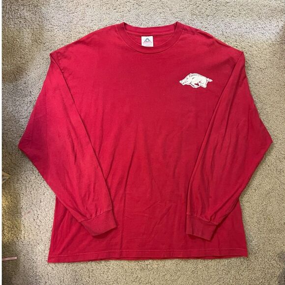 Arkansas Razorbacks Long Sleeve Vintage Shirt - Picture 4 of 10